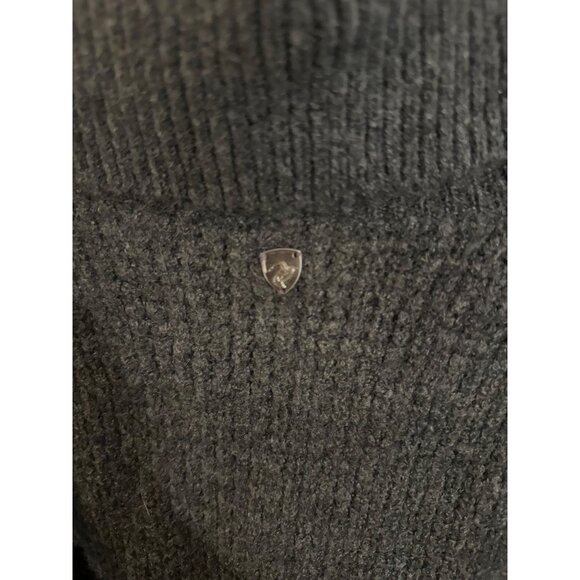 Kuhl Grey Sienna Long Sleeved Waffle Print Turtleneck Sweater - Picture 13 of 13